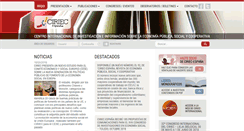 Desktop Screenshot of ciriec.es